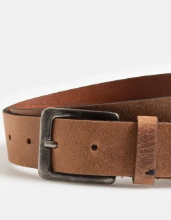 Shoeby Leren Riem Bruin<Heren Riemen