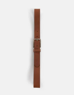 Shoeby Leren Riem Bruin<Heren Riemen