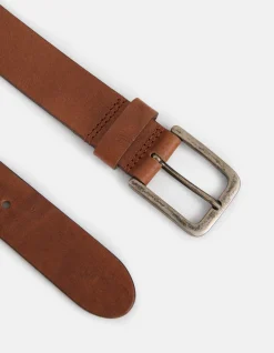 Shoeby Leren Riem Bruin<Heren Riemen