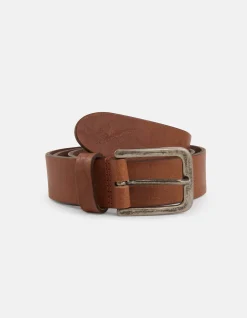 Shoeby Leren Riem Bruin<Heren Riemen