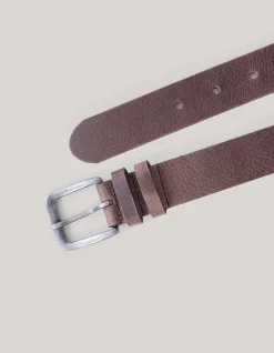 Shoeby Leren Riem Donkerbruin<Heren Riemen