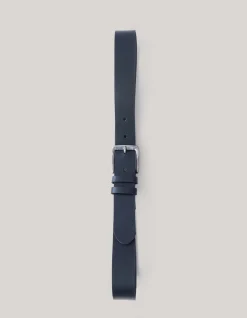 Shoeby Leren Riem Zwart<Heren Riemen