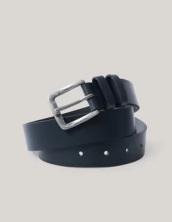Shoeby Leren Riem Zwart<Heren Riemen