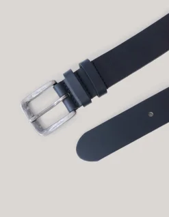 Shoeby Leren Riem Zwart<Heren Riemen