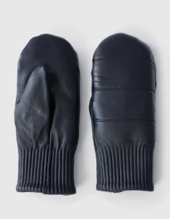 Shoeby Leren Wanten Zwart<DAMES Handschoenen