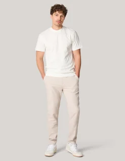 Shoeby Linnen Broek Beige<Heren Broeken