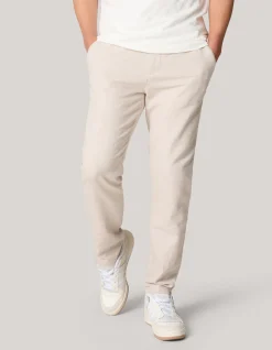 Shoeby Linnen Broek Beige<Heren Broeken