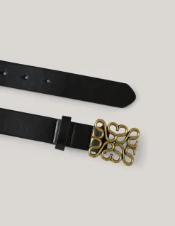 Shoeby Logo Riem Zwart<DAMES Riemen