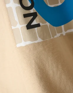 Shoeby Logo T-shirt Beige<Heren T-Shirts En Polo's