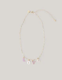 Shoeby Love Ketting Goud< Sieraden