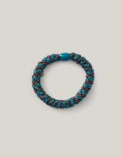 Shoeby Lurex Haarelastiek Blauw<DAMES Haaraccessoires