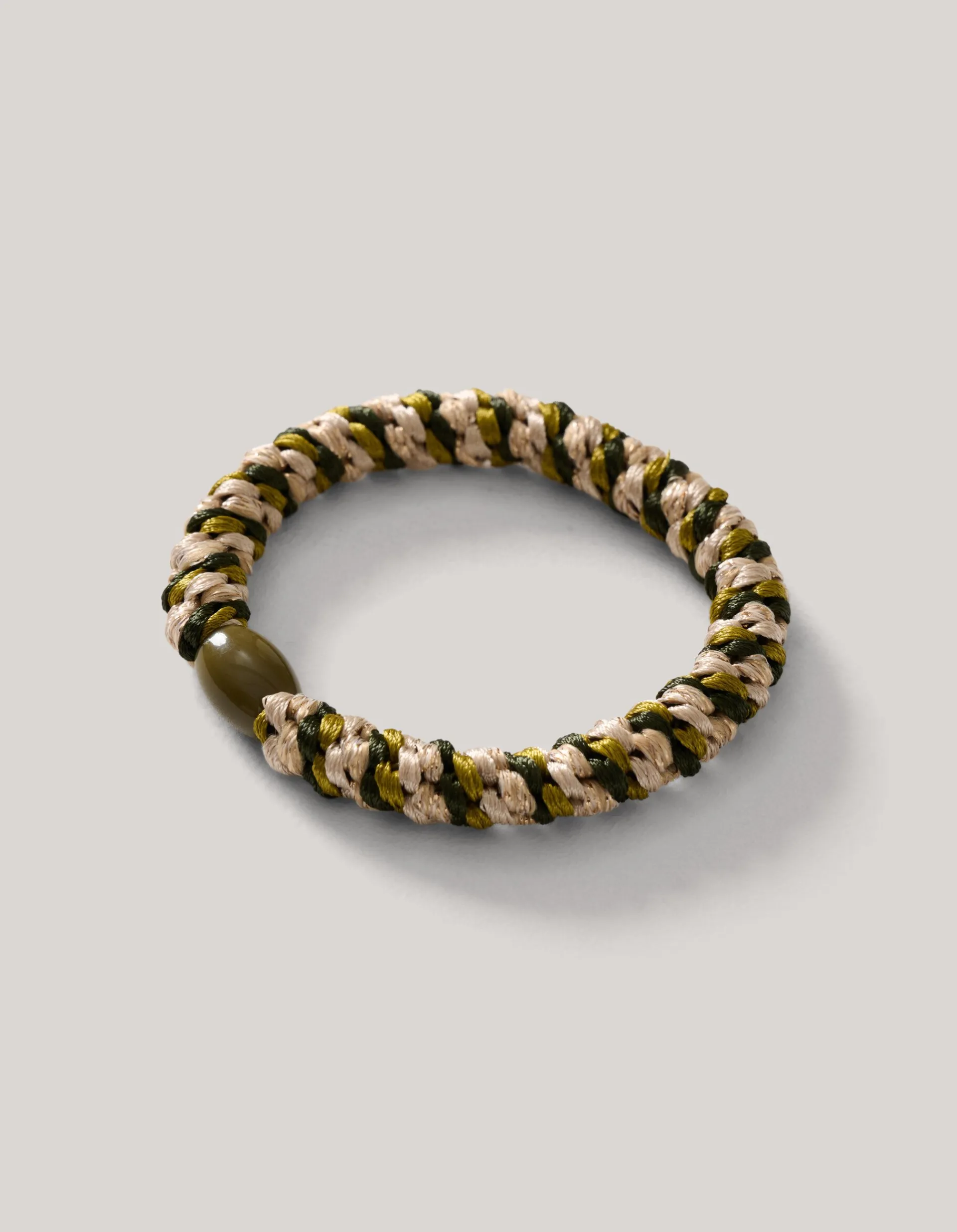 Shoeby Lurex Haarelastiek Donkergroen<DAMES Haaraccessoires