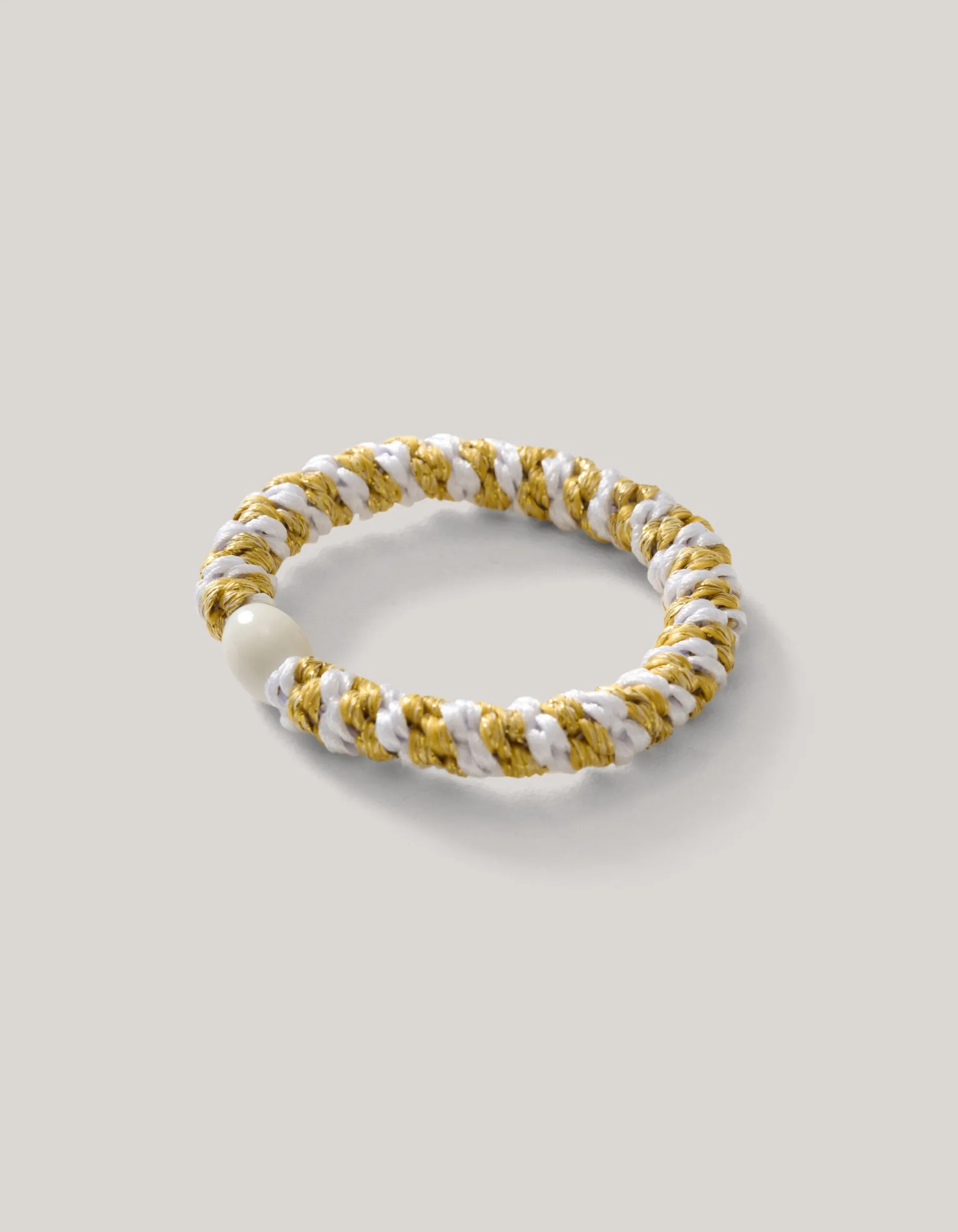 Shoeby Lurex Haarelastiek Goud<DAMES Haaraccessoires