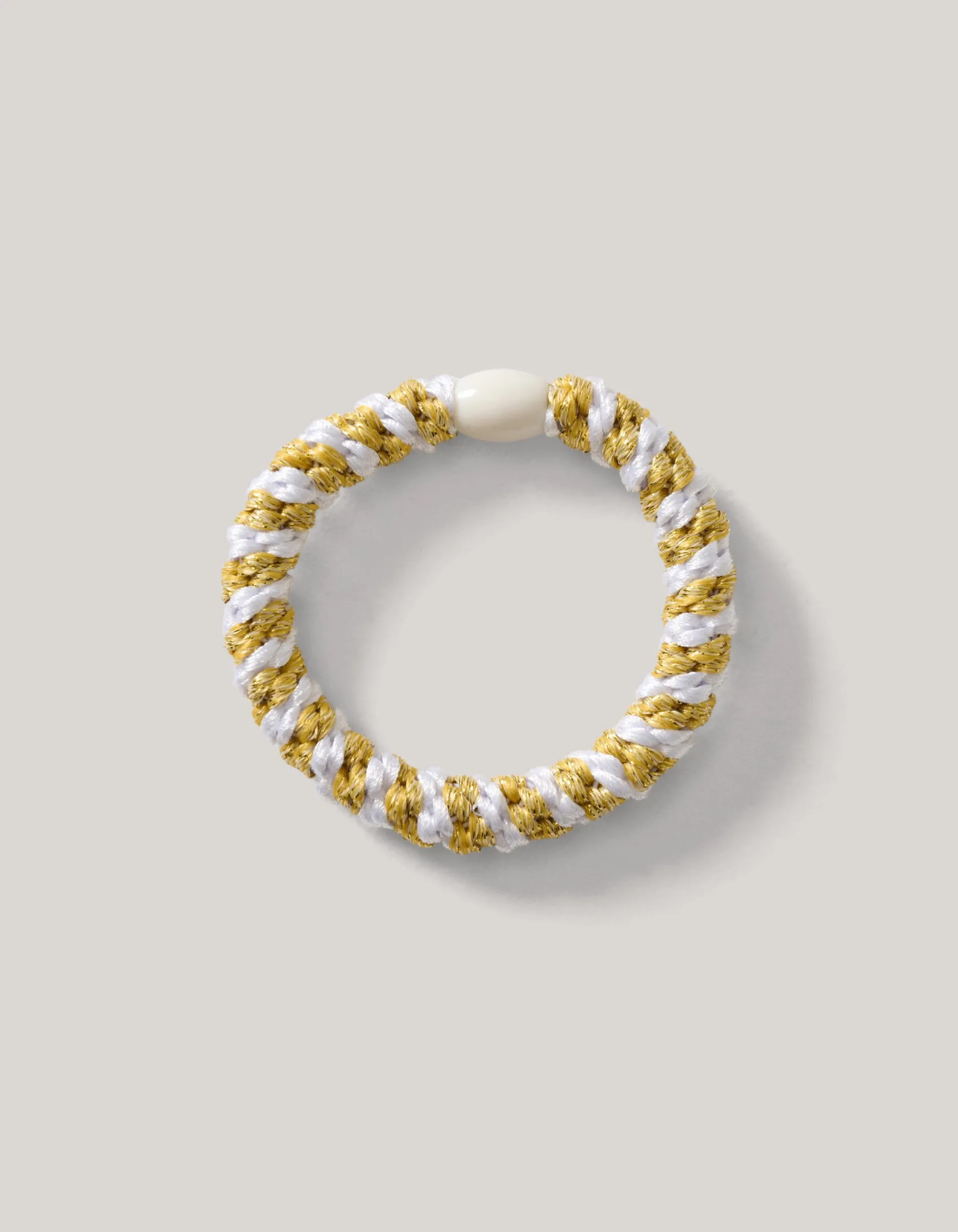 Shoeby Lurex Haarelastiek Goud<DAMES Haaraccessoires