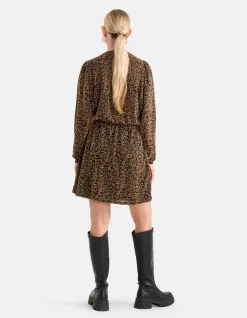 Shoeby Lurex Jurk Goud<DAMES Jurken