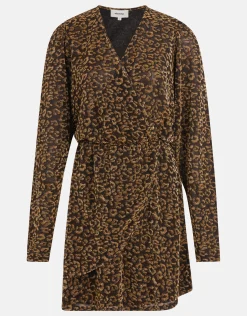 Shoeby Lurex Jurk Goud<DAMES Jurken