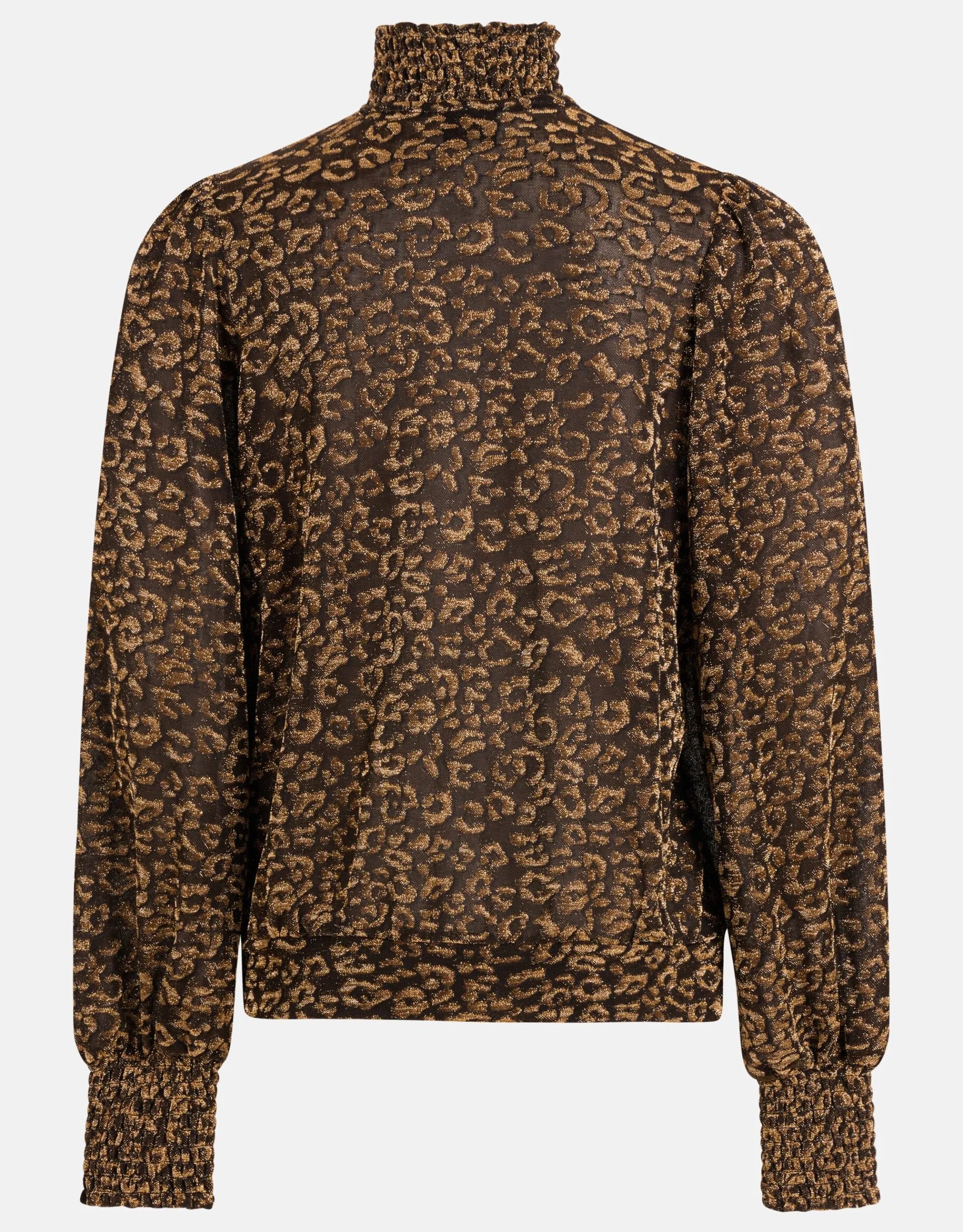 Shoeby Lurex Longsleeve Top Goud<DAMES Tops