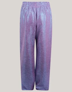 Shoeby Metallic Broek Paars< Broeken