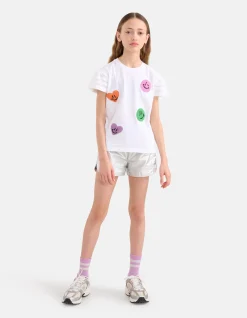 Shoeby Metallic Short Zilver< Shorts