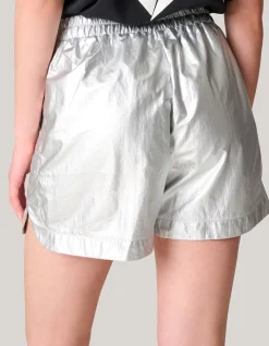 Shoeby Metallic Short Zilver<DAMES Shorts