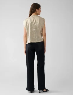 Shoeby Metallic Top Goud<DAMES Tops