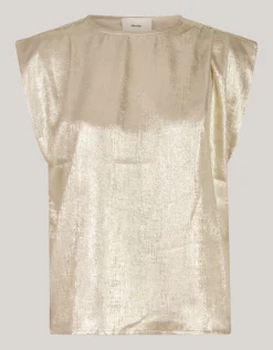 Shoeby Metallic Top Goud<DAMES Tops
