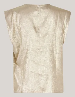 Shoeby Metallic Top Goud<DAMES Tops