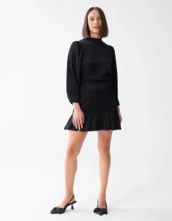 Shoeby Metallic Top Zwart<DAMES Tops