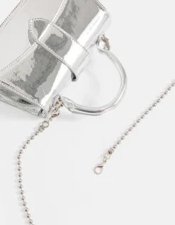 Shoeby Mirror Tas Zilver<DAMES Tassen