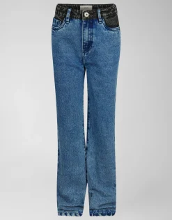 Shoeby Mixed Straight Fit Jeans Mediumstone< Jeans