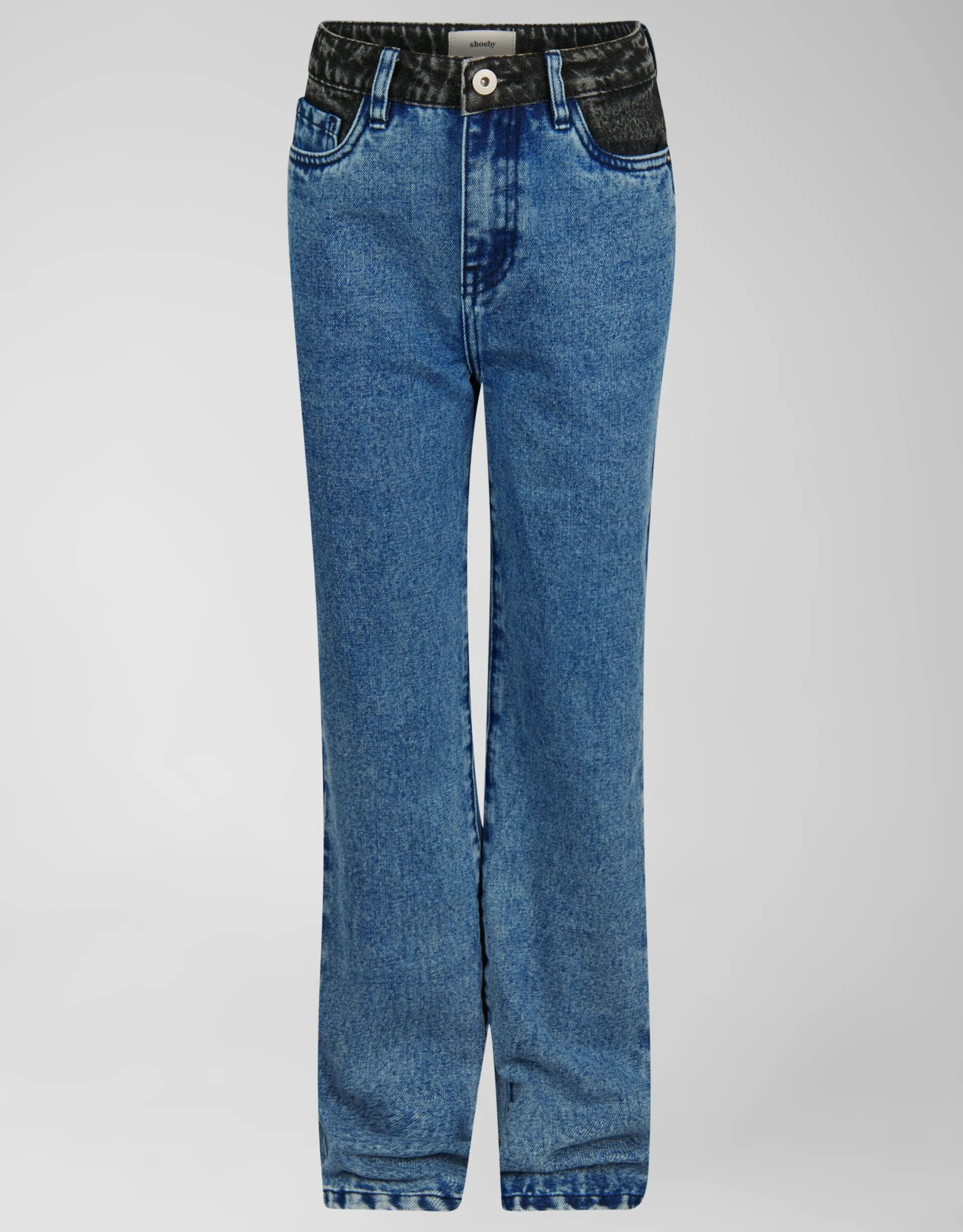 Shoeby Mixed Straight Fit Jeans Mediumstone< Jeans