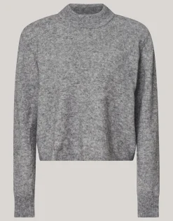 Shoeby Mohair Trui Grijs<DAMES Truien En Sweaters