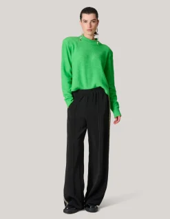 Shoeby Mohair Trui Groen<DAMES Truien En Sweaters