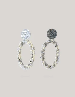 Shoeby Multi Beaded Oorbellen Zilver<DAMES Sieraden