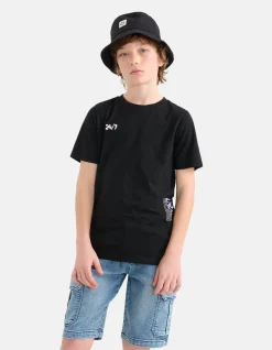 Shoeby Neon Artwork T-shirt Zwart< T-Shirts