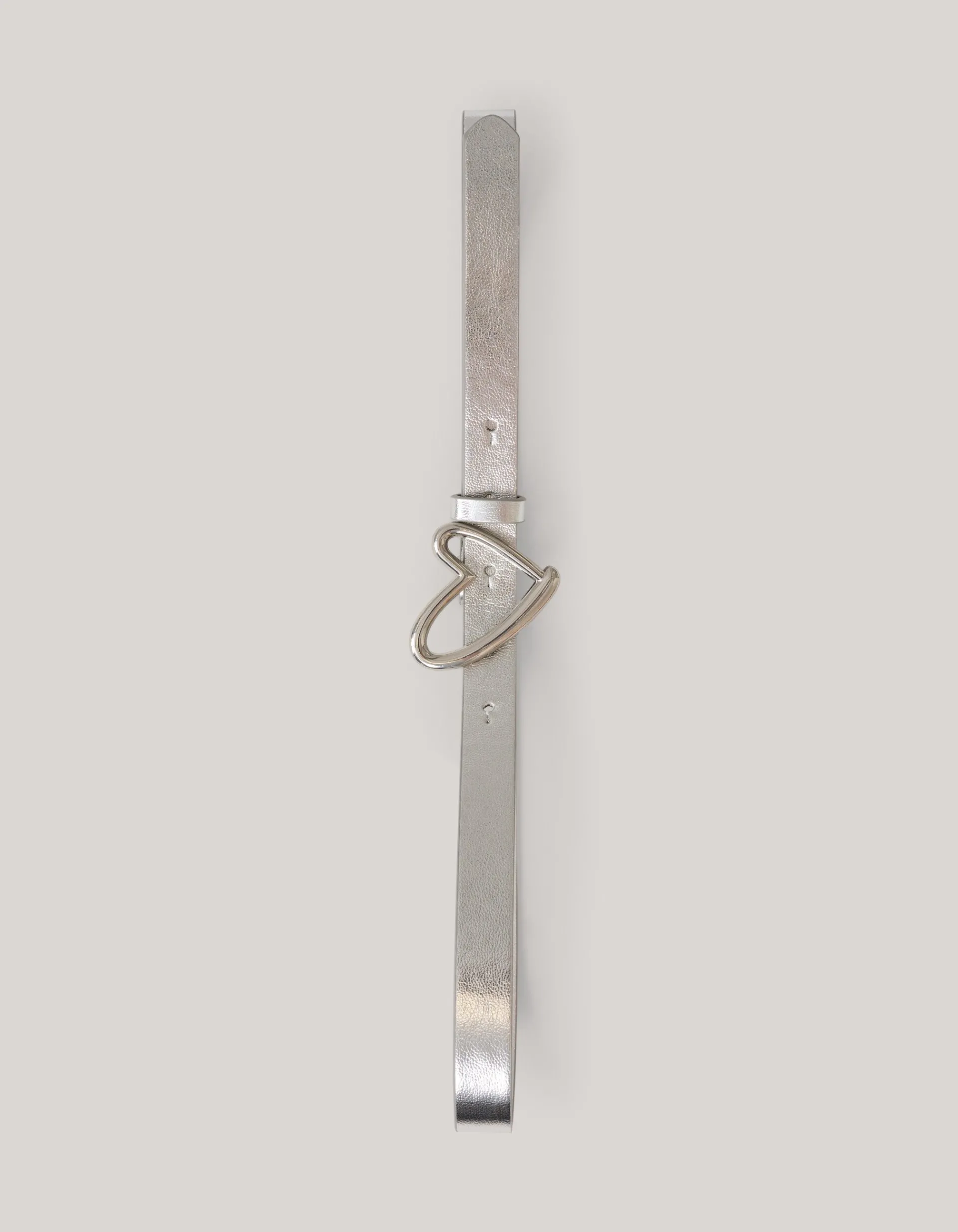 Shoeby Open Heart Riem Zilver<DAMES Riemen
