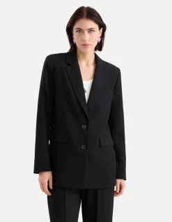 Shoeby Oversized Basis Blazer Zwart<DAMES Blazers