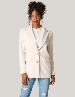 Shoeby Oversized Blazer Gebroken Wit<DAMES Blazers