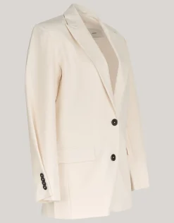 Shoeby Oversized Deconstructed Blazer Gebroken Wit<DAMES Blazers