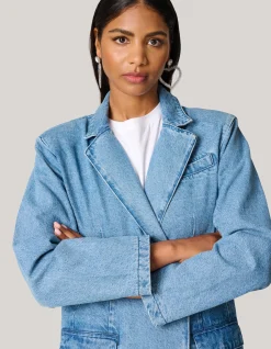 Shoeby Oversized Denim Blazer<DAMES Blazers