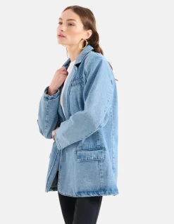 Shoeby Oversized Denim Blazer<DAMES Blazers