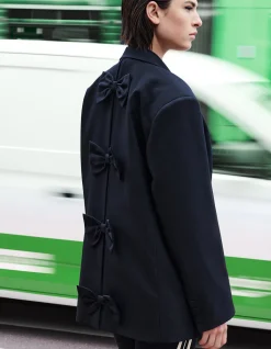 Shoeby Oversized Strik Blazer Zwart<DAMES Blazers