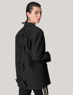 Shoeby Oversized Strik Blazer Zwart<DAMES Blazers