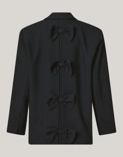 Shoeby Oversized Strik Blazer Zwart<DAMES Blazers