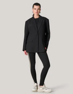 Shoeby Oversized Strik Blazer Zwart<DAMES Blazers