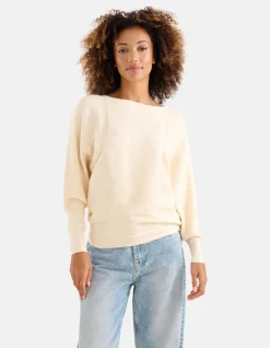 Shoeby Oversized Trui Gebroken Wit<DAMES Truien En Sweaters
