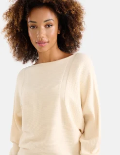 Shoeby Oversized Trui Gebroken Wit<DAMES Truien En Sweaters