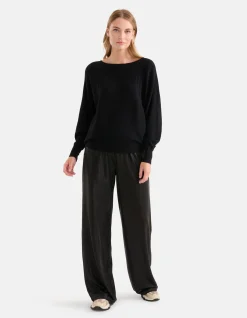 Shoeby Oversized Trui Zwart<DAMES Truien En Sweaters