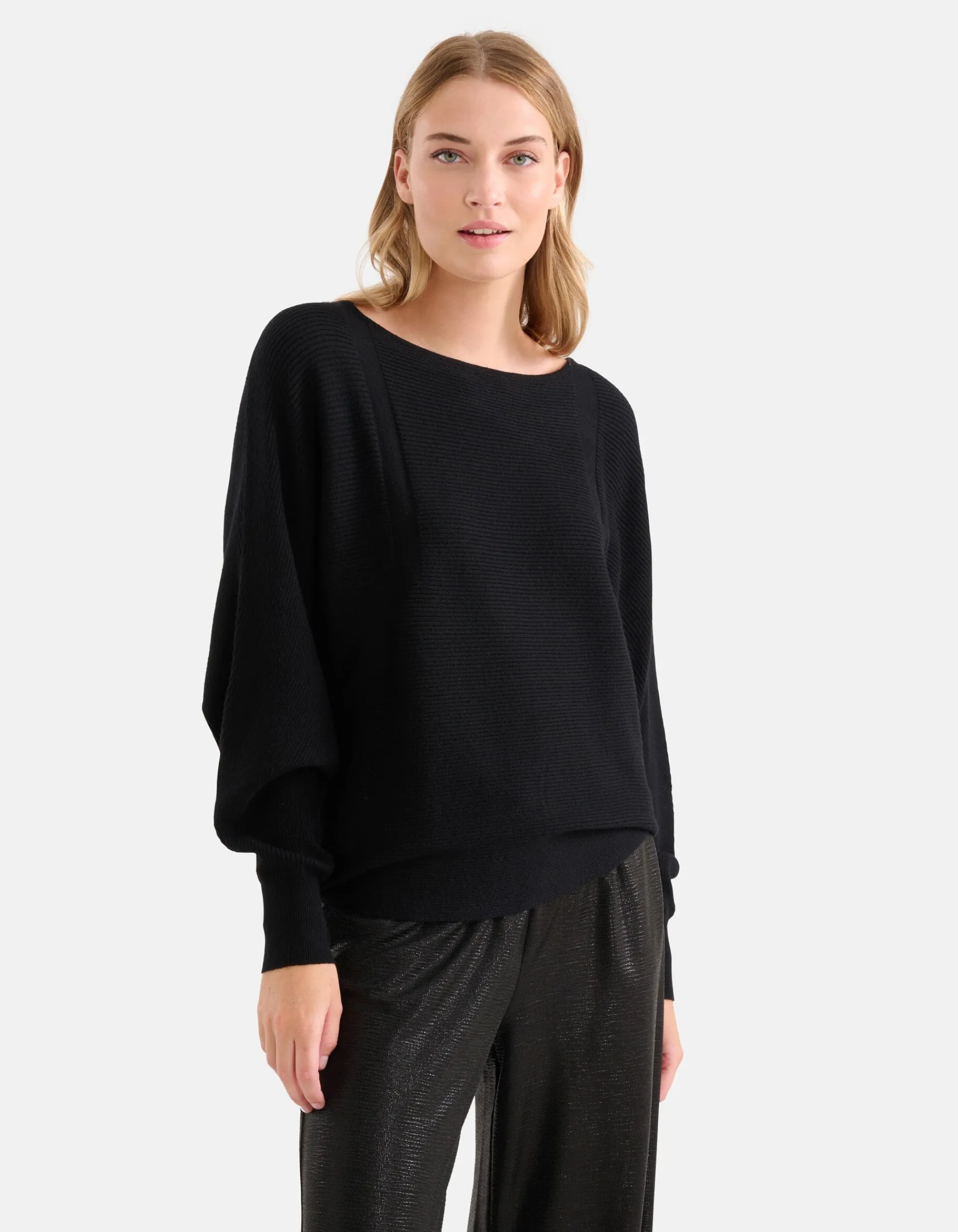 Shoeby Oversized Trui Zwart<DAMES Truien En Sweaters