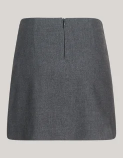 Shoeby Overslag Rok Grijs<DAMES Rokken